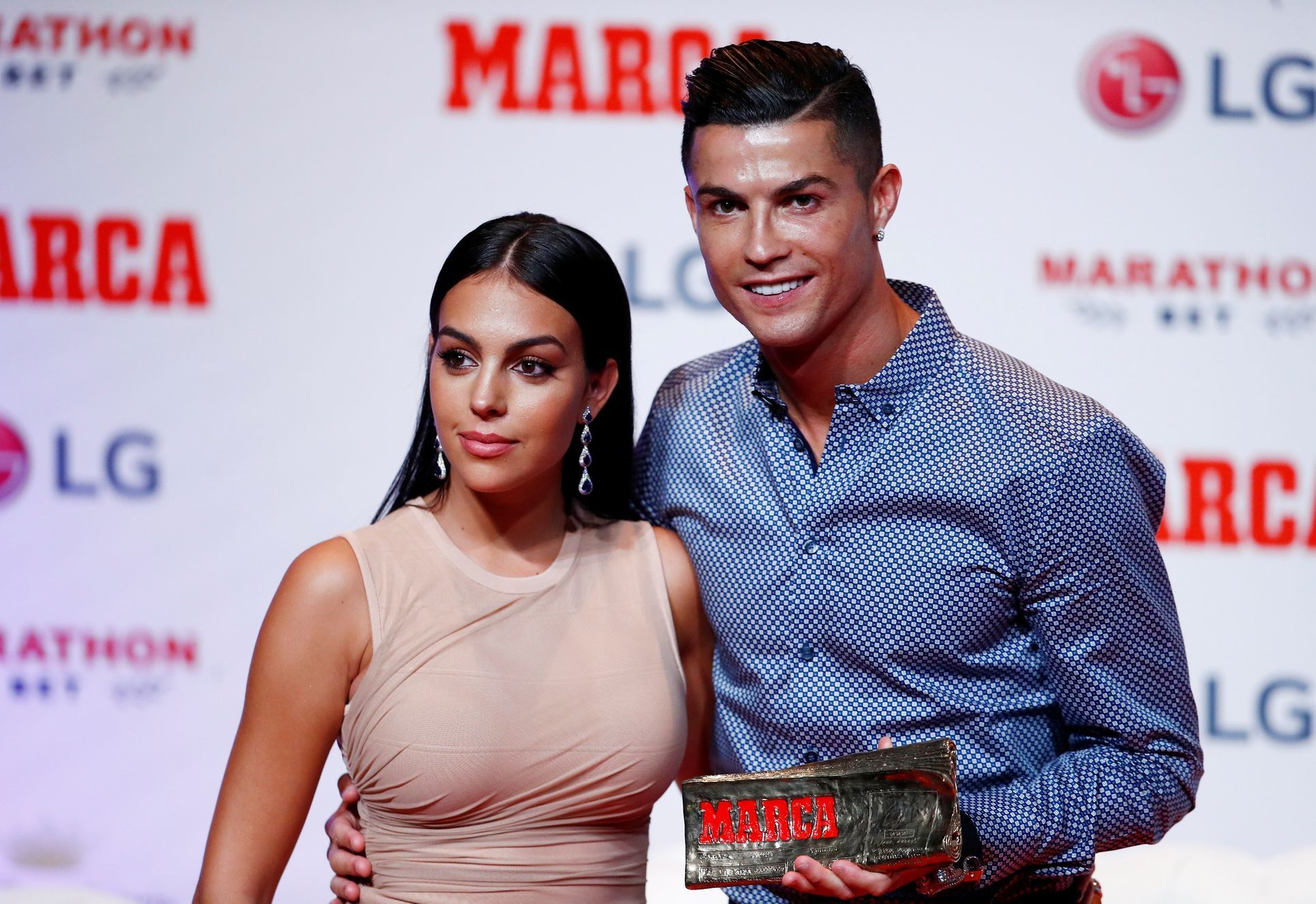 Cristiano Ronaldo a jeho partnerka Georgina Rodriguezová