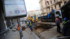 Kolaps dopravy v Praze