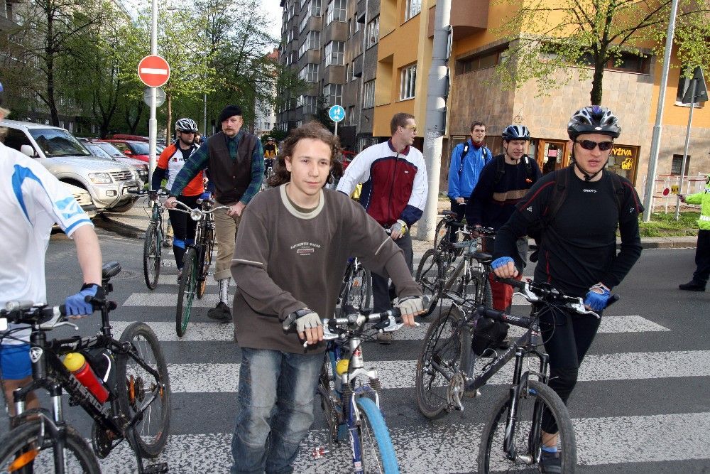 Cyklisticka demonstrace