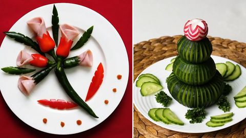Umění food carvingu: Zde je pár jednoduchých triků, které zvládne i začátečník
