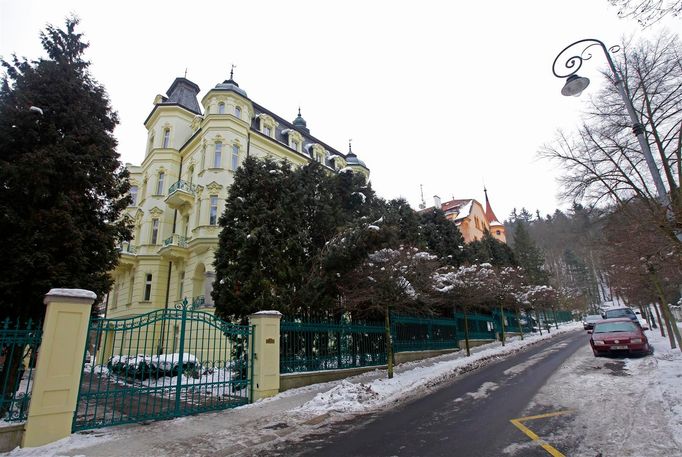 Karlovy Vary, dům, kazašský majitel, Kajrat Boranbajev, příbuzný prezidenta Nazarbajeva, Sadová 1049/55.