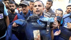 Gaza, novináři, smrt, Al-Džazíra, Anas al-Sharif , Izrael, Palestina, boj,