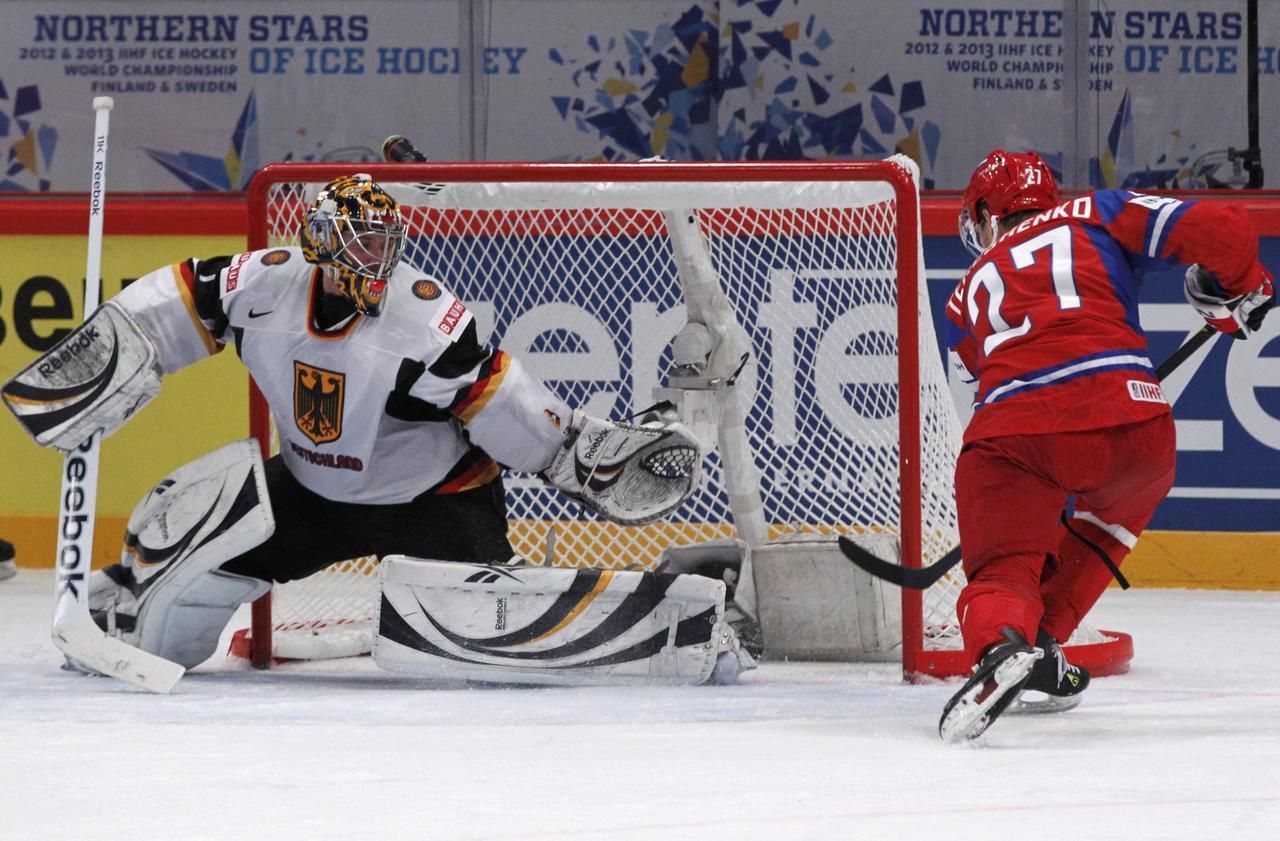 MS v hokeji 2012: Rusko - Německo (Těrešenko, gól)