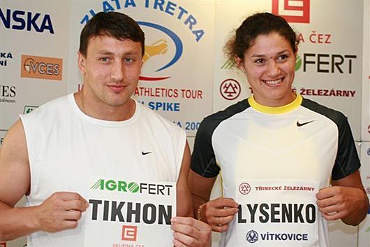 Kladivářské hvězdy: Ivan Tichon a Taťjana Lysenková