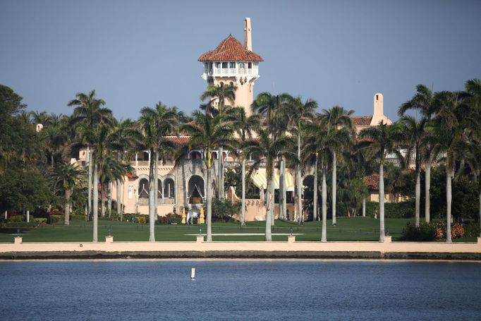 Mar-a-Lago, luxusní sídlo Donalda Trumpa na Floridě.