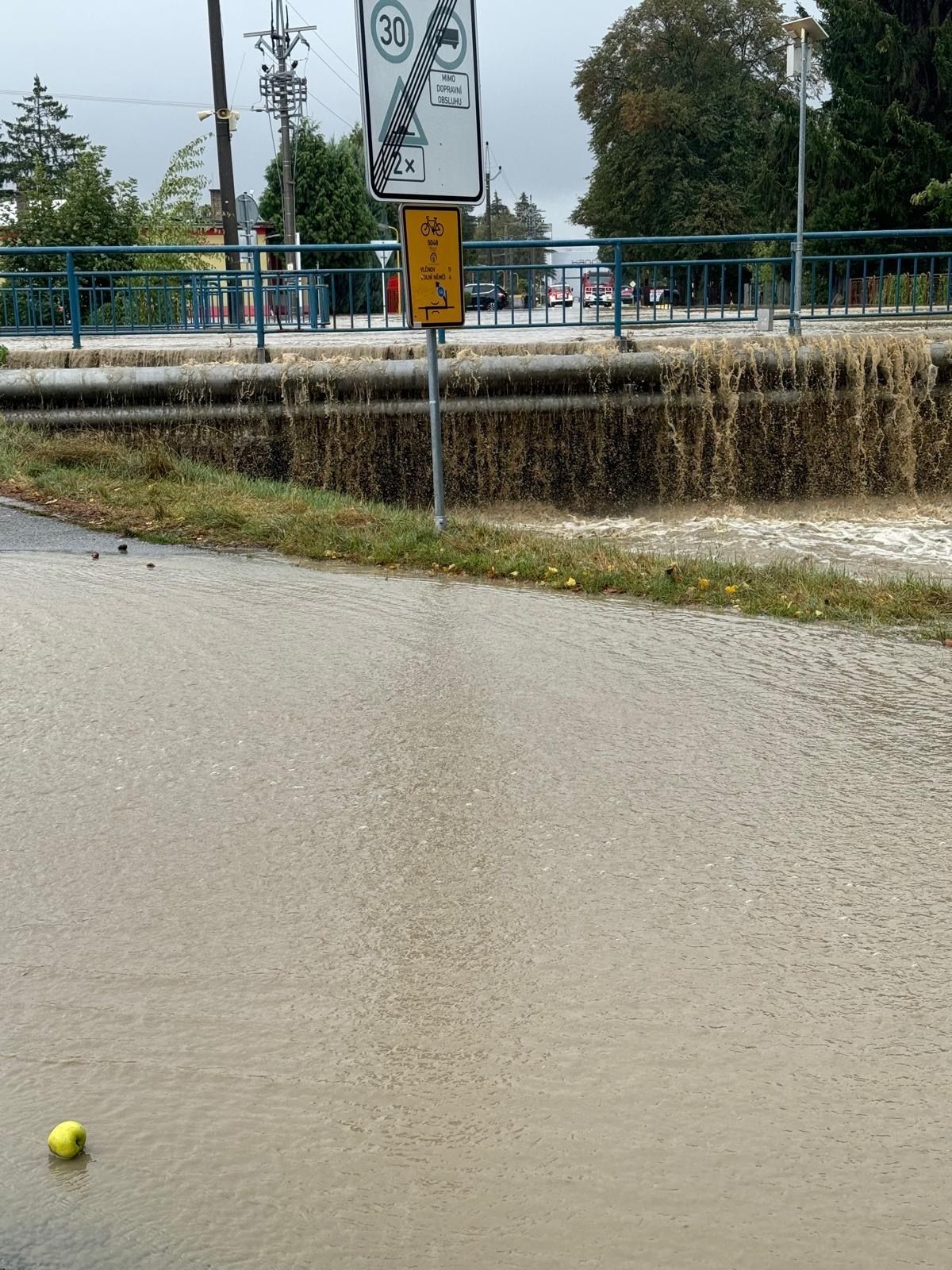 povodně 2024, Zlínský kraj, Hluk