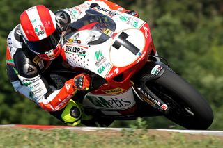 Závodní dráha brněnského okruhu patřila po dva dny testovacím pilotům týmů z Mistrovství světa silničních motocyklů.