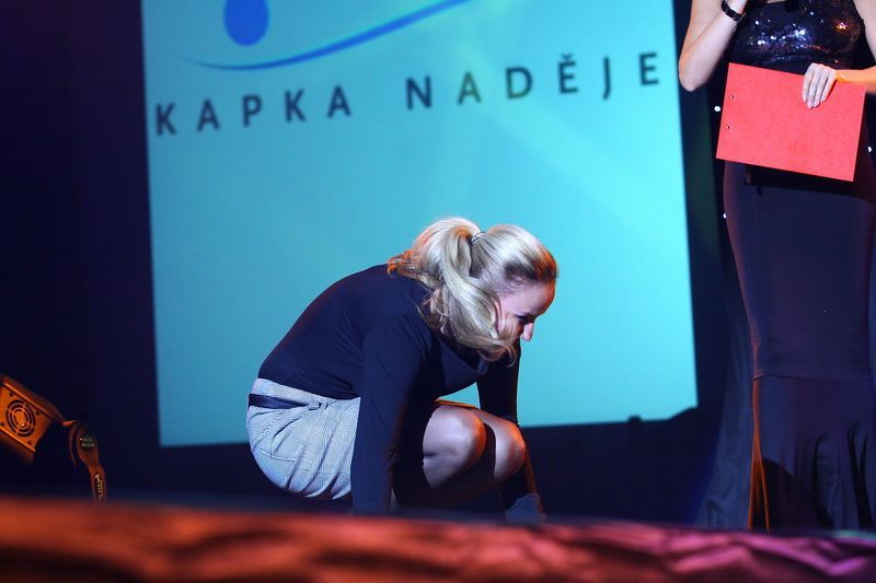 Módní přehlídka pro Kapku naděje - Vendula Svobodová