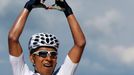 20. etapa Tour de France 2013 (Nairo Quintana a jeho radost)