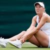 Zraněná Caroline Wozniacká ve druhém kole Wimbledonu 2013