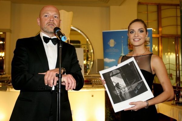 Křest kalendáře Krása pomoci pro Nadaci Taťány Kuchařové - Taťána Kuchařová, Marek Vašut