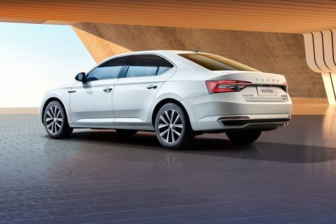 Škoda Superb Čína