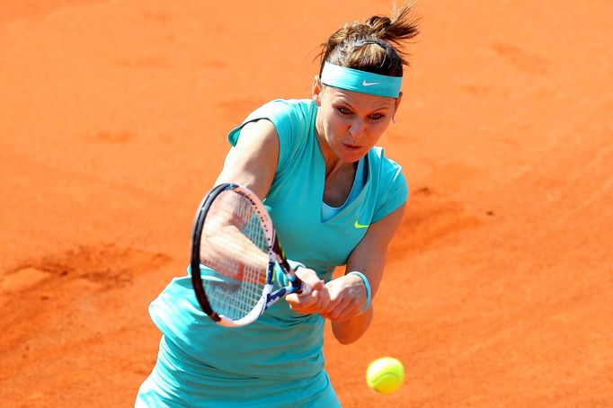 Lucie Šafářová na Prague Open 2015