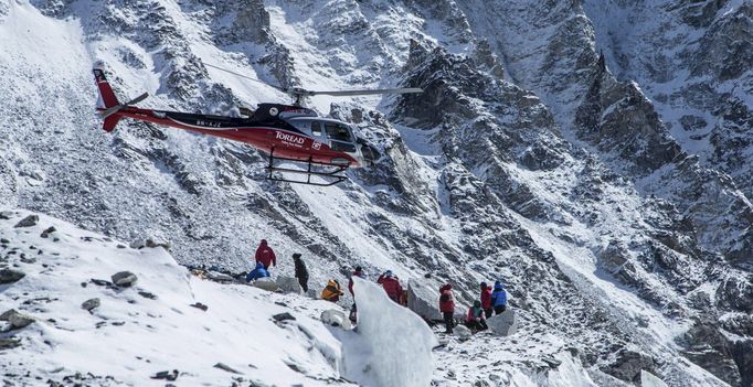 Mount Everest, základní tábor. Ilustrační foto