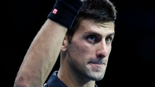 Novak Djokovič na Turnaji mistrů 2013