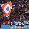 Francouzi slaví gól v osmifinále Eura 2024 Francie - Belgie