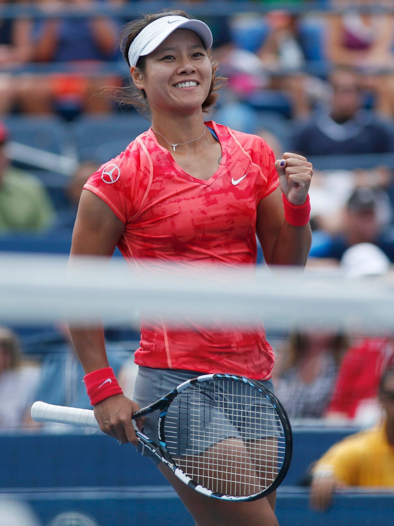 Li Na na tenisovém US Open 2013
