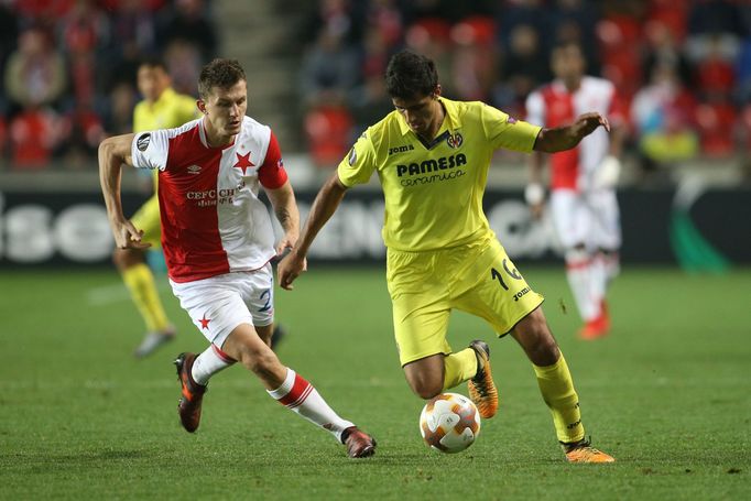 El, Slavia-Villareal: Tomáš Necid - Rodrigo Hernandez