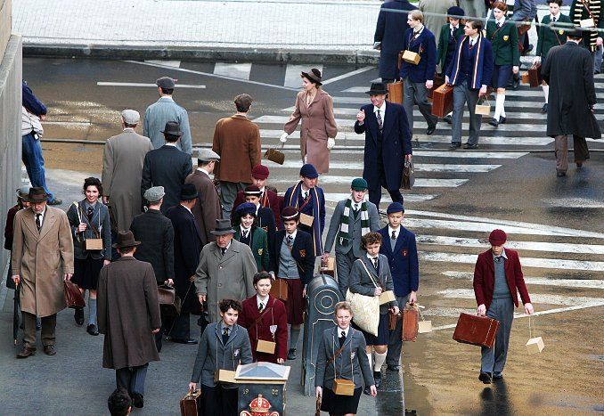 Natáčení v ulicích Prahy