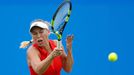 Caroline Wozniacká ve finále turnaje v Eastbourne.