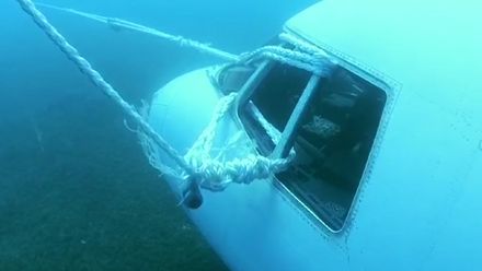 Potápěči v Rudém moři můžou prozkoumávat letadlo