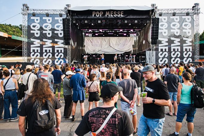 Snímek z festivalu Pop Messe.