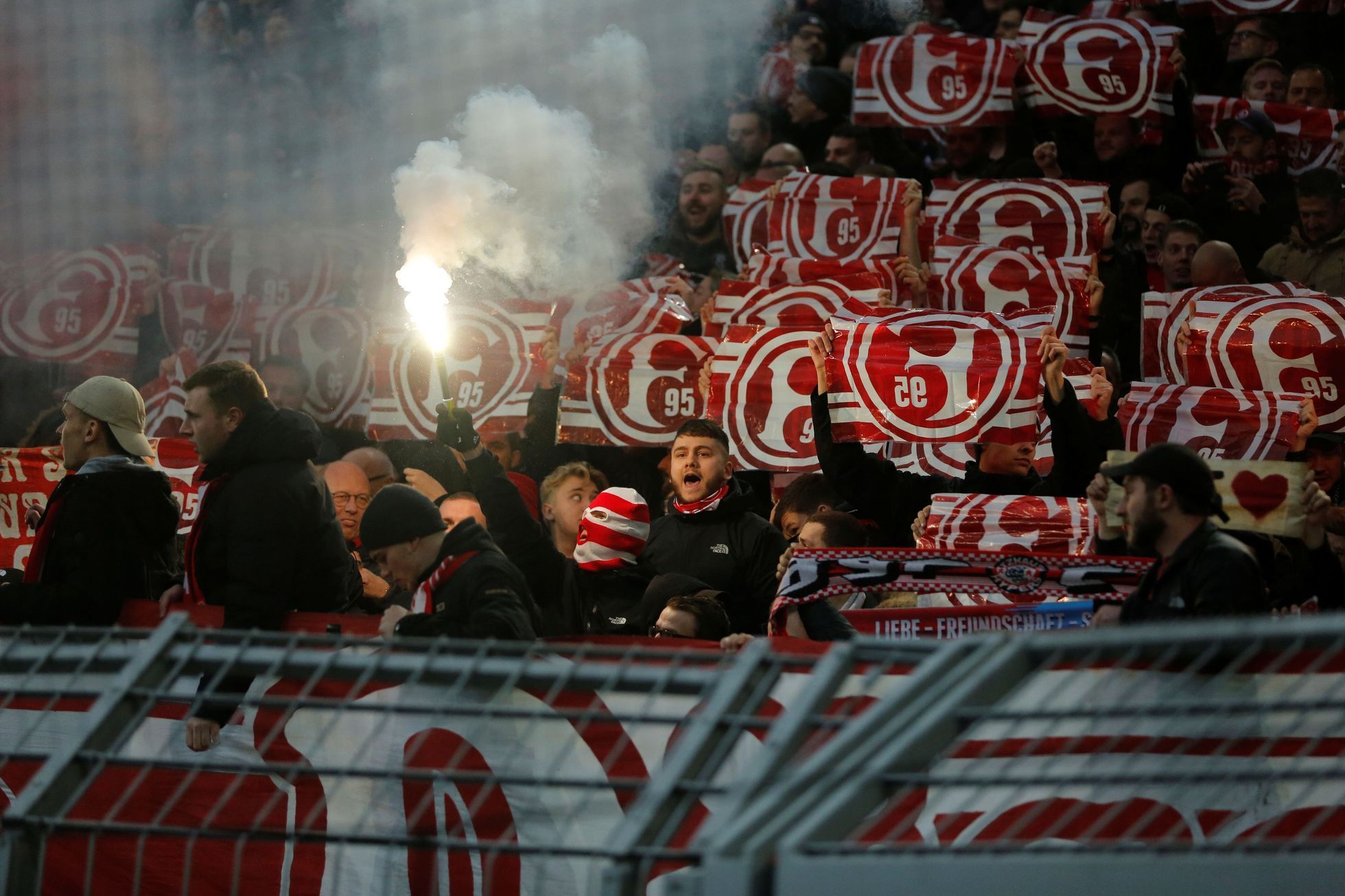 Fanoušci Fortuny Düsseldorf