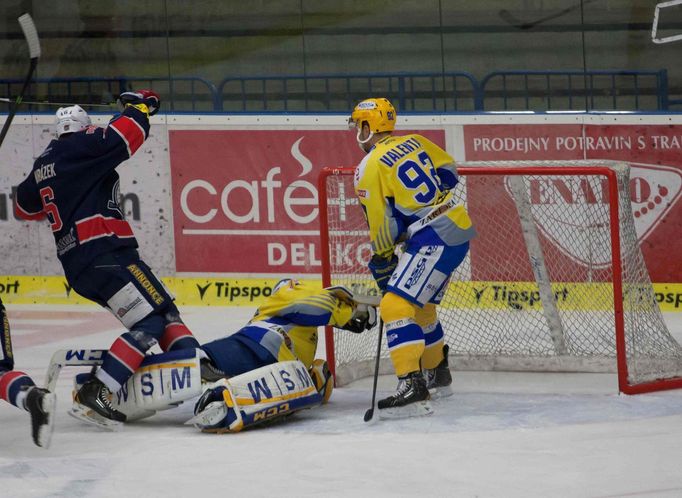 22. kolo hokejové extraligy - Zlín vs. Chomutov