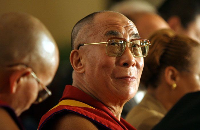 Jeho Svatost dalajlama na konferenci Forum 2000