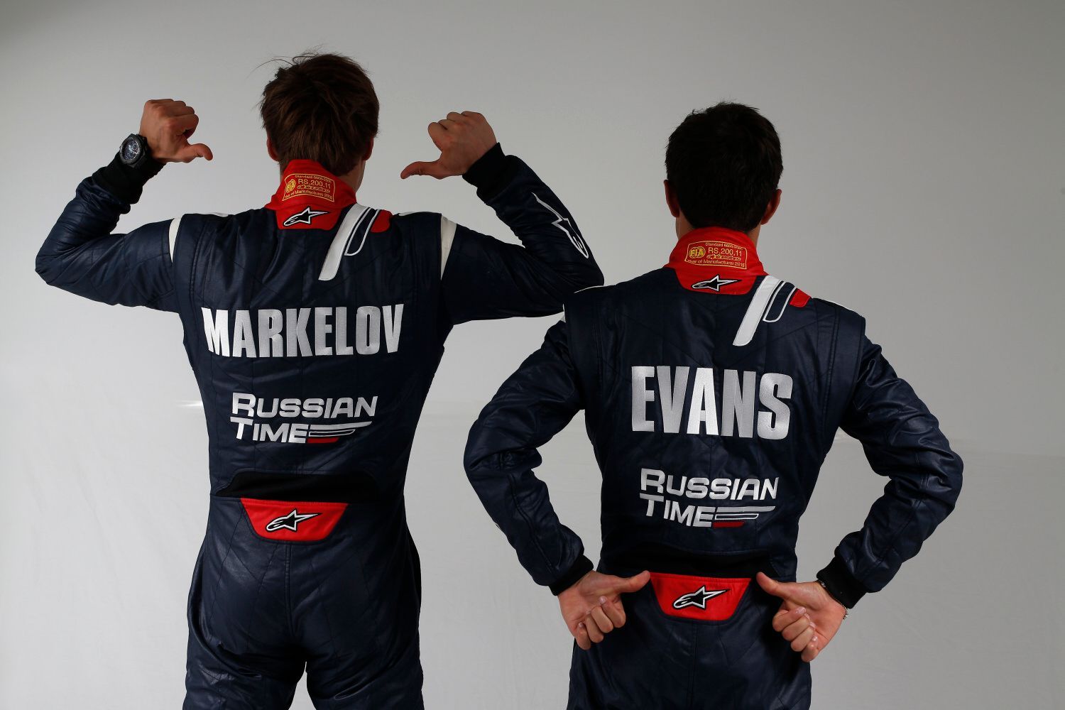 GP2 2015: Artěm Markelov a Mitch Evans