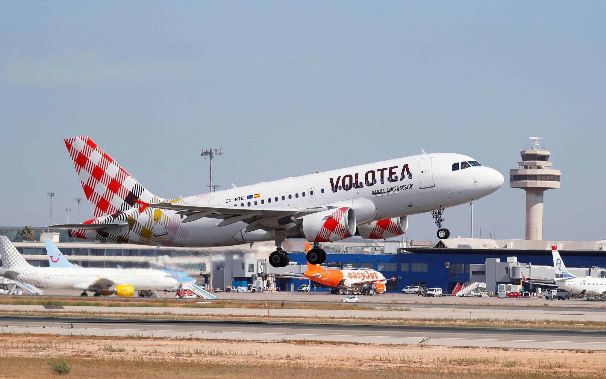 Letadlo španělských aerolinek Volotea