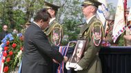 Pohřbu se zúčastnil premiér Jiří Paroubek