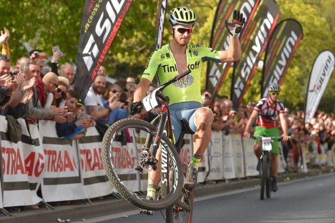 Peter Sagan na závodě cross country v Teplicích