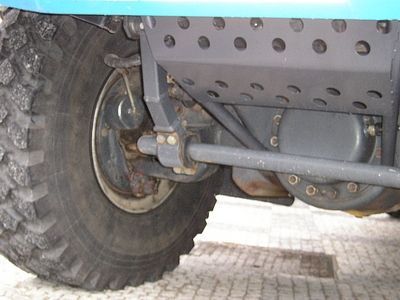 Přední náprava Tomečkovy Tatry