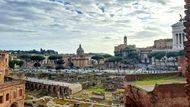 Pohled na fori imperiali.
