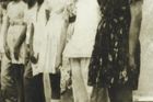 Chávez (na snímku druhý zprava) v době, kdy chodil na základní školu ve městě Sabaneta.