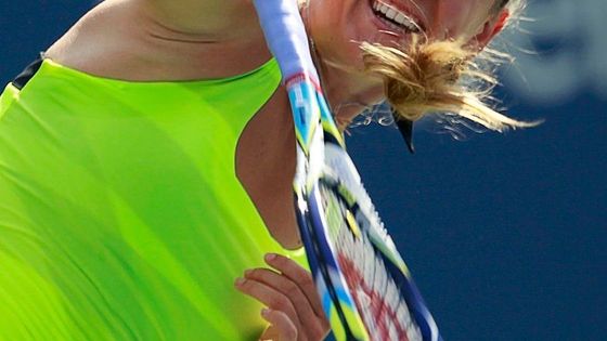 FOTO Jekot a skvělý tenis. Viktoria jde přes Marii do finále