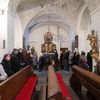 Veřejné rozloučení s Karlem Schwarzenbergem, vystavená rakev v kostele Panny Marie pod řetězem v Praze, Řád Maltézských rytířů