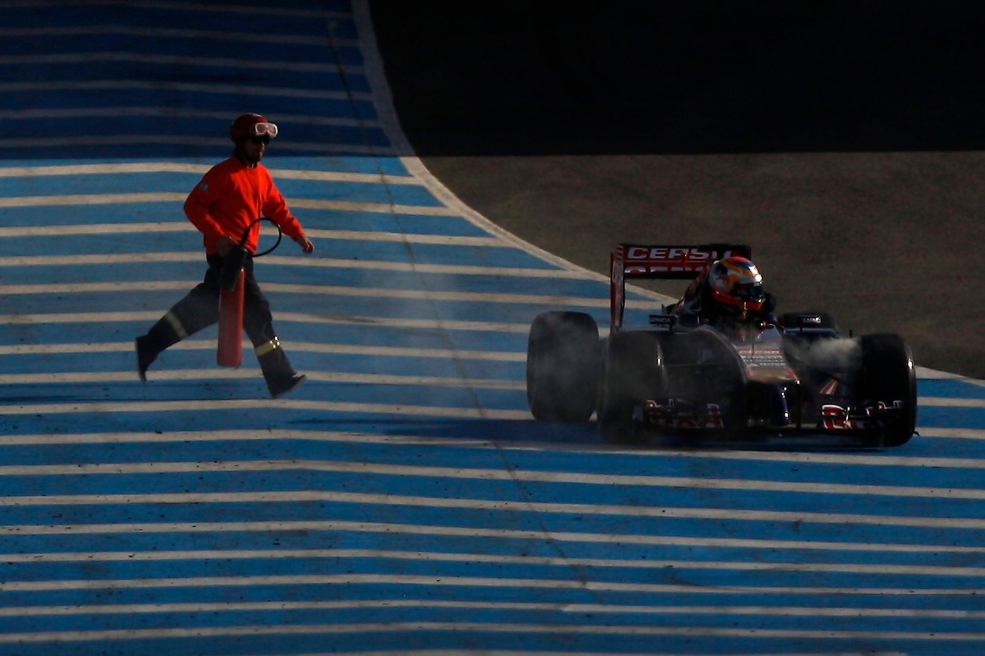 F1 testy: Jean-Eric Vergne, Toro Rosso
