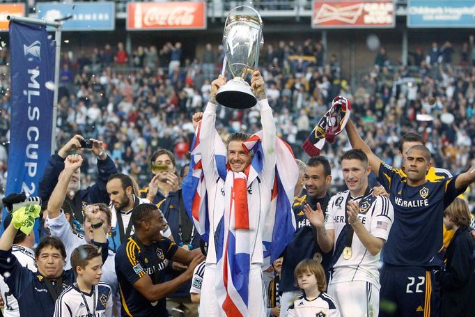 David Beckham se loučí s Los Angeles Galaxy obhajobou mistrovského titulu