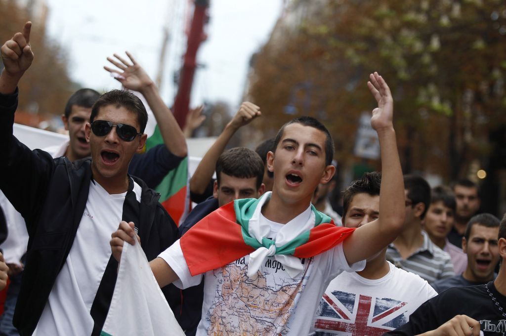 protesty bulharsko romové