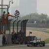 Nico Rosberg slaví vítězství