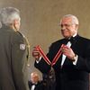 Václav Klaus a Stanislav Hnělička