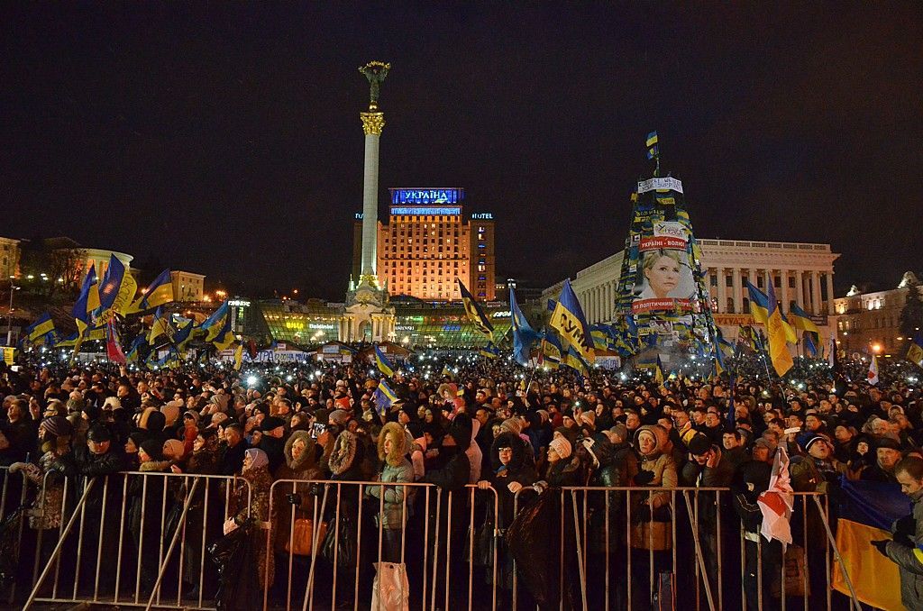 Demonstrace v Kyjevě