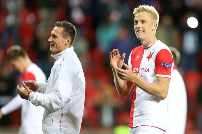 EL, Slavia-Maccabi: radost Slavie