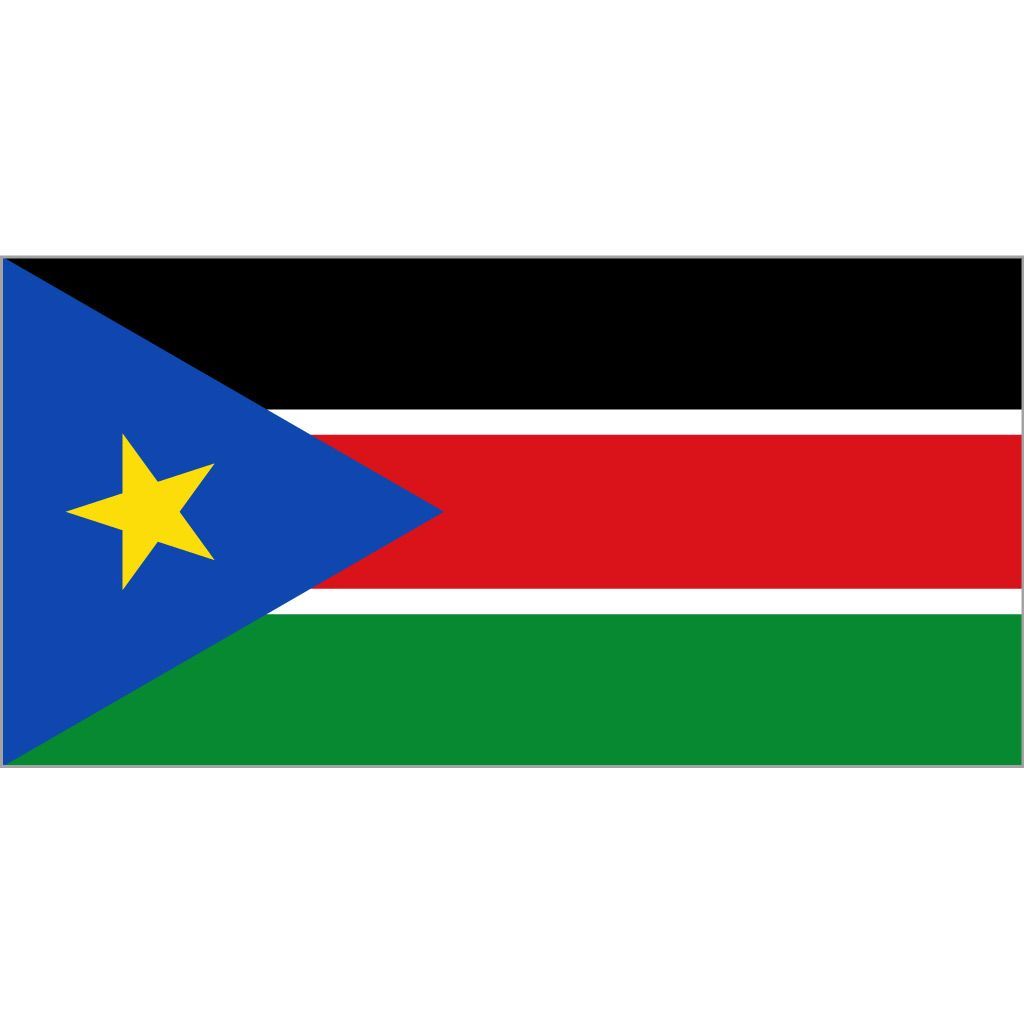 Jižní Súdán - vlajka