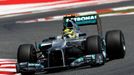 Nico Rosberg v Mercedesu pokračuje po vítězství v Číně v sestupné trajektorii výsledků.