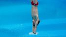 Diving - FINA Diving World Cup 2021 and Tokyo 2020 Olympics Aquatics Test Event - Tokyo Aquatics Centre, Tokyo, Japan - May 4, 2021  Canada's Rylan Wiens in action during