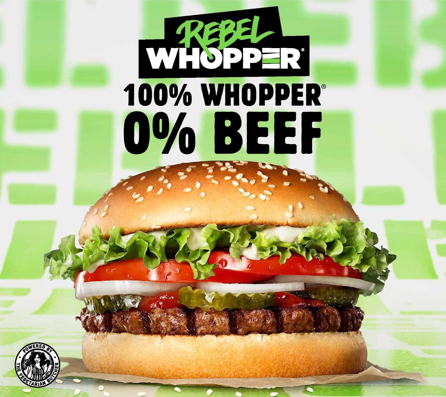 Rostlinný burger Burger King