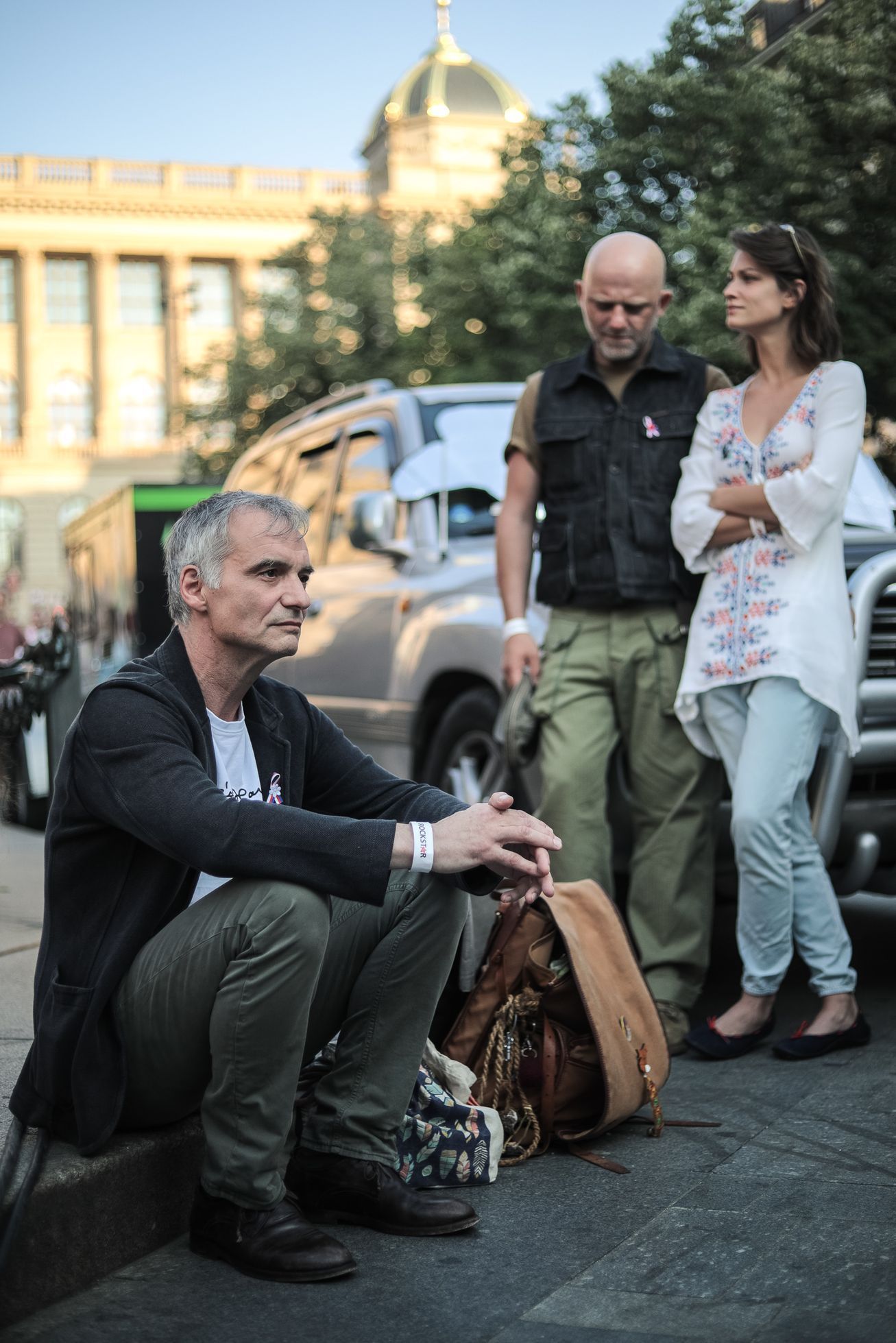 Ivan Trojan, Hynek Čermák - Druhá demonstrace proti Benešové a Babišovi na Václavském náměstí, Milion chvilek, 4. 6. 2019